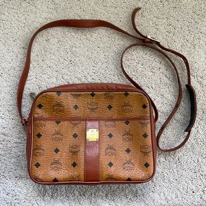 MCM Vintage Leather Crossbody Bag